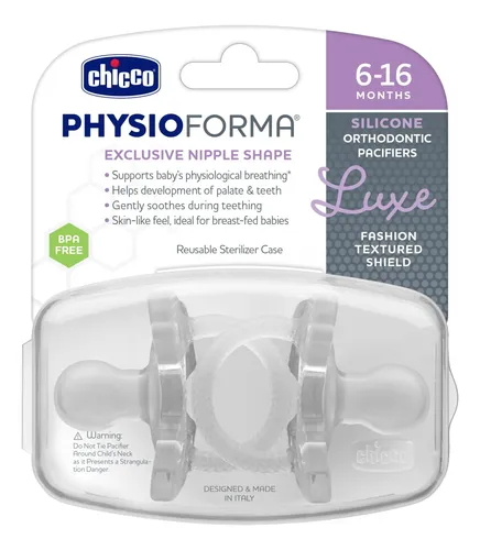 Chupeta Chicco Physioforma 6-16m Pack com 2
