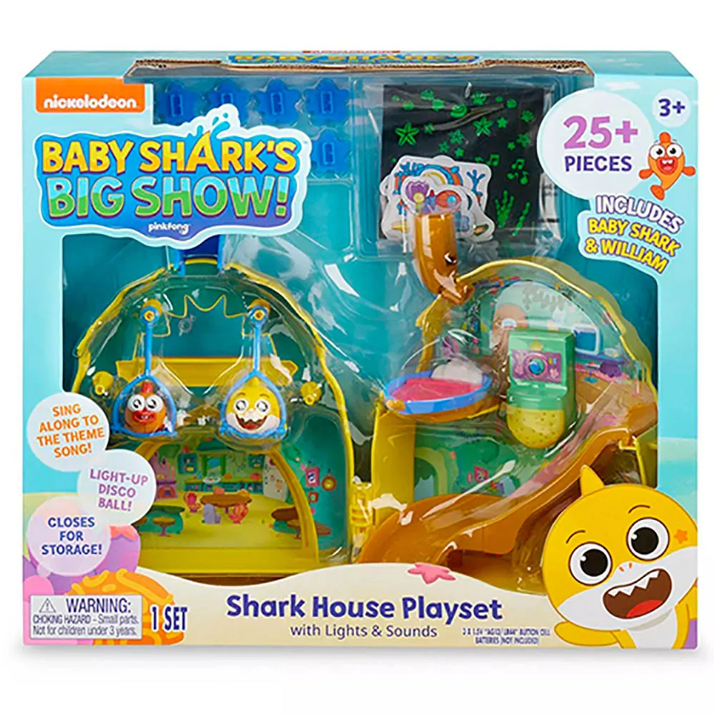 Shark House Playset Nickelodeon 25 Pecas