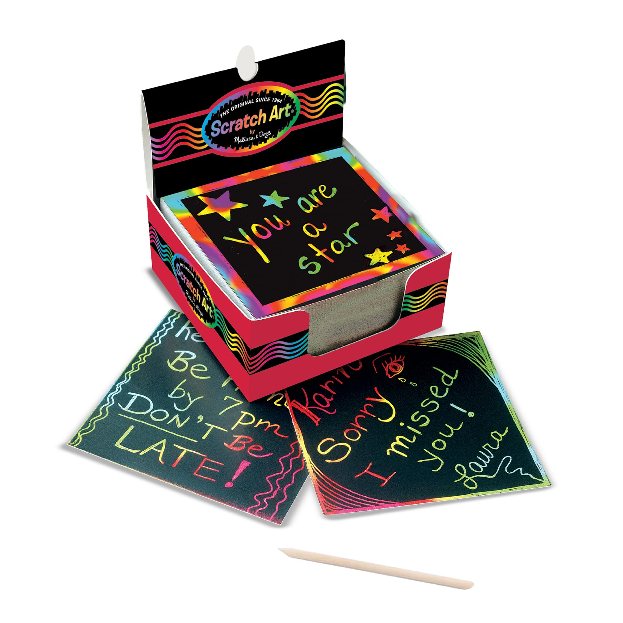 Mini Notes 125 Rainbow Melissa Doug