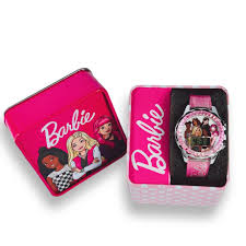 Relogio com a Lata Barbie