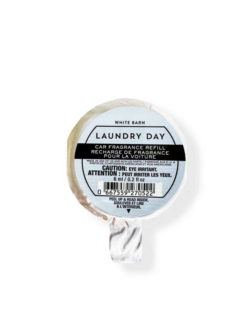 Refil Car Fragrance Bbw Laundry Day