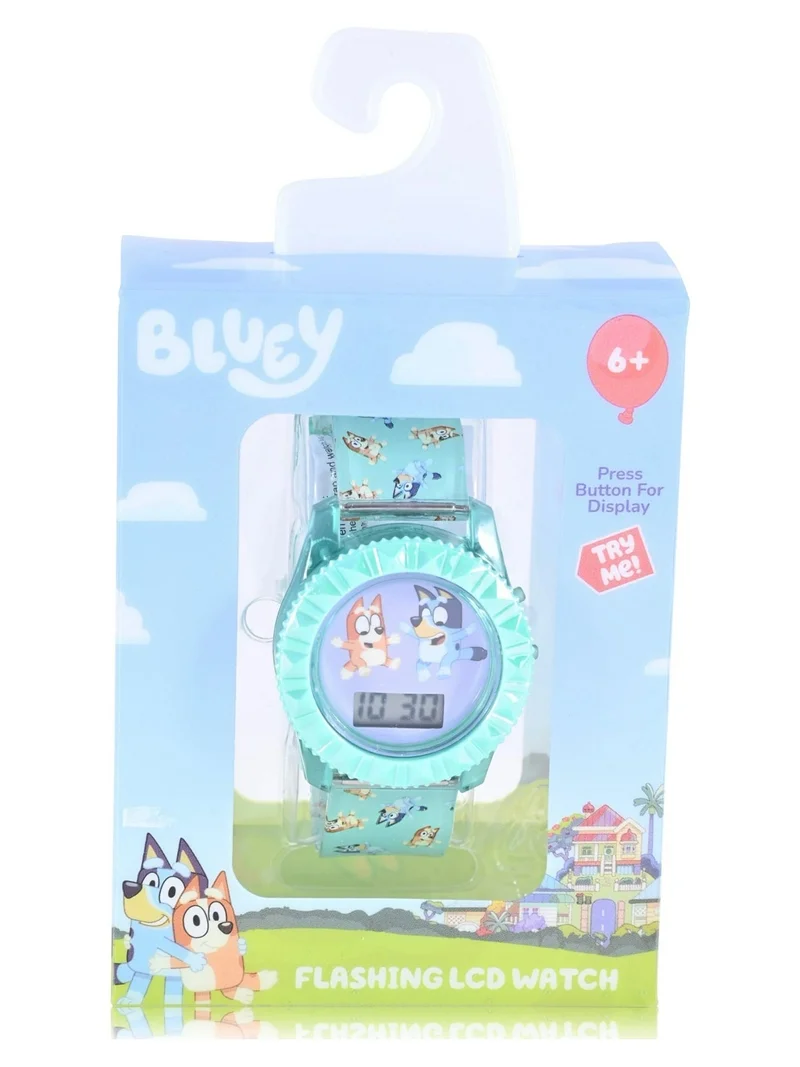 Relogio Lcd Bluey