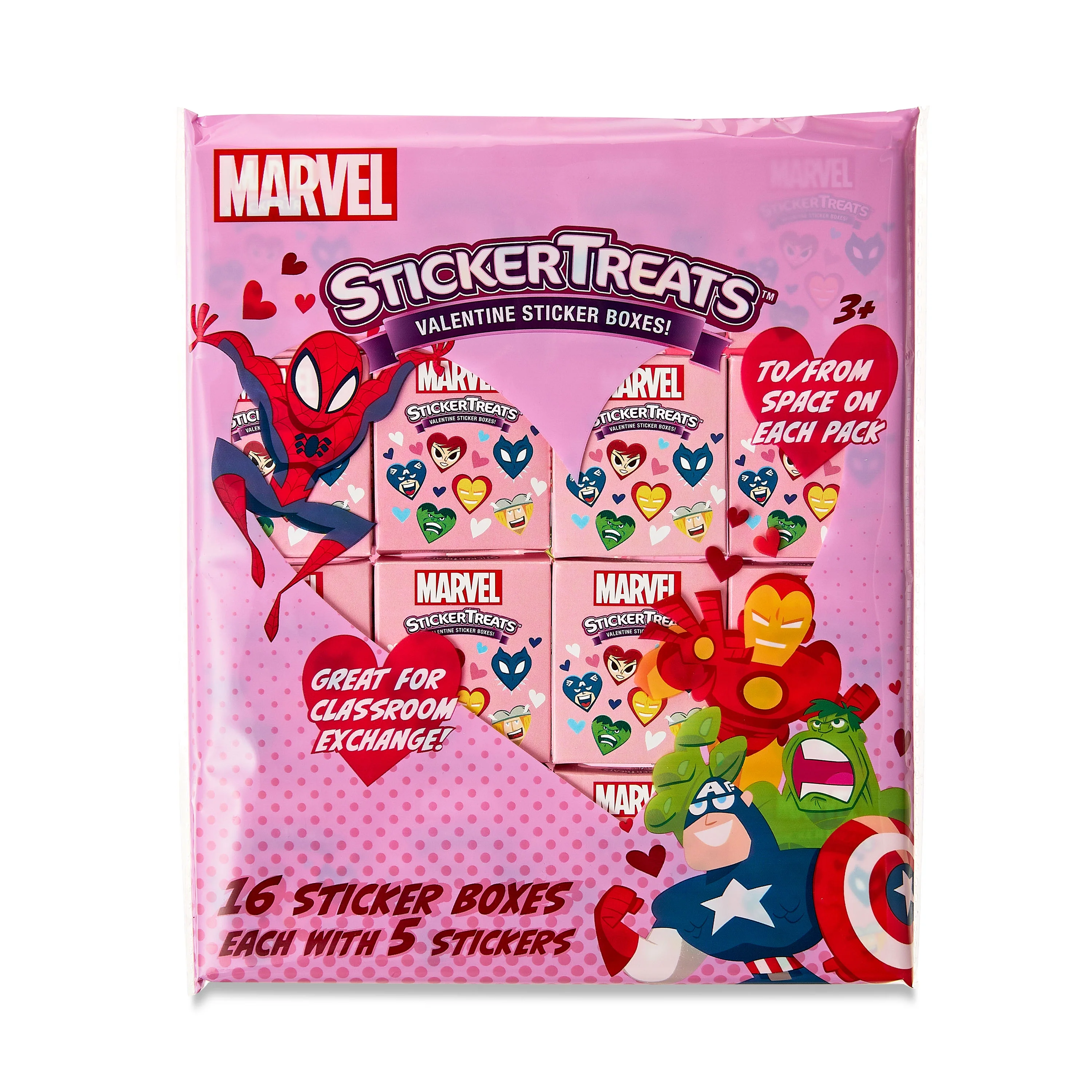 Box de Adesivos Marvel
