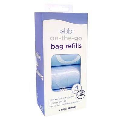 Bag Refills 4 Rolos 48 Bags Ubbi
