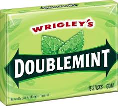 Chiclete Doublemint 15 Sticks