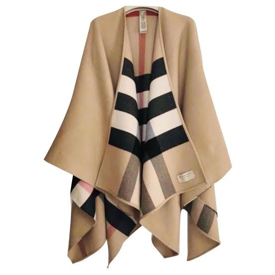 Capa Burberry Bege Xadrez